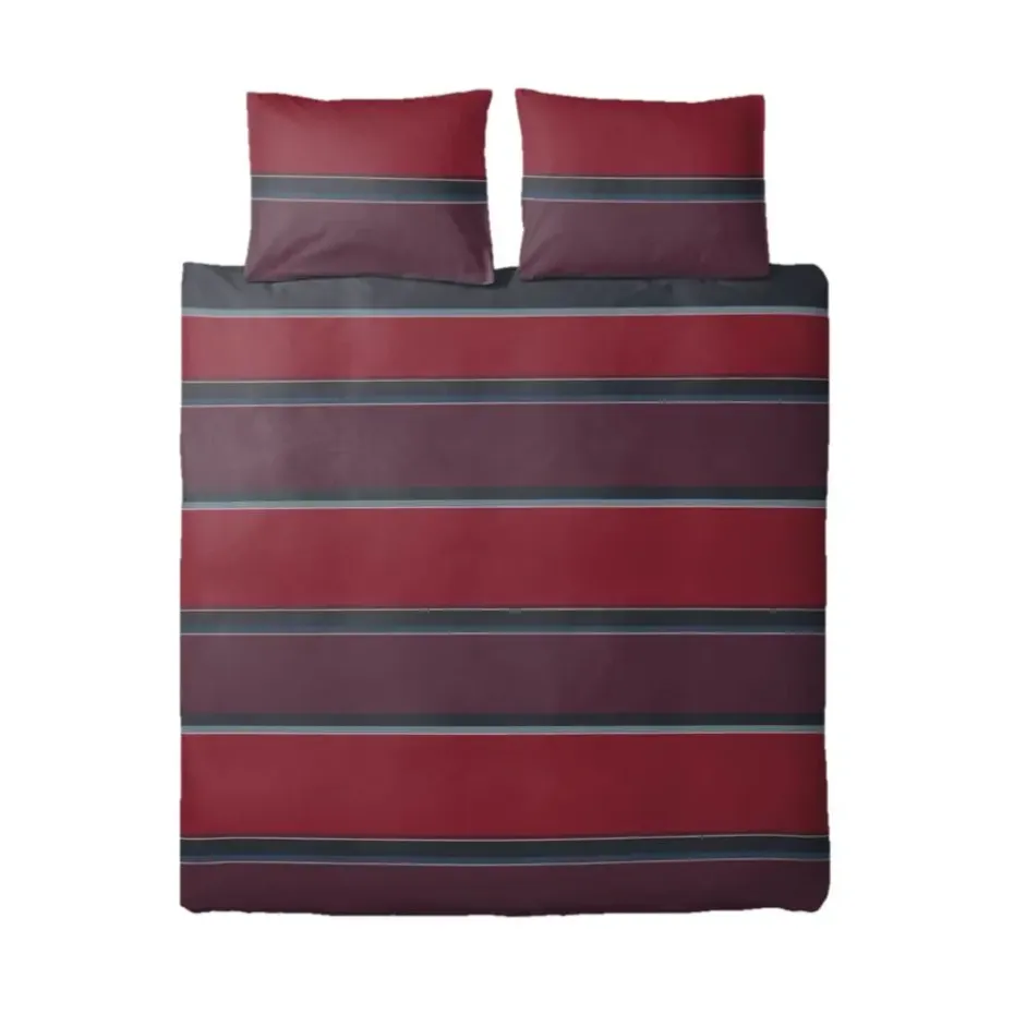 Ten Cate Katoenen Dekbedovertrek - 200x200/220 - Thor Rood
