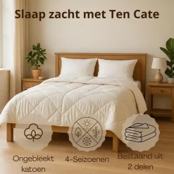 Ten Cate Wollen 4-Seizoenen Dekbed - 140x200