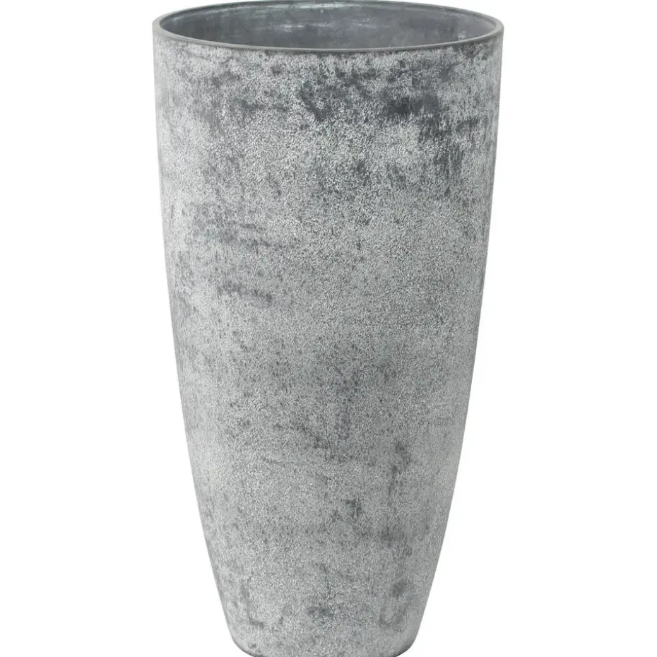 Ter Steege Plantenpot - betongrijs - kunststof-steenpoeder - 29x50 cm