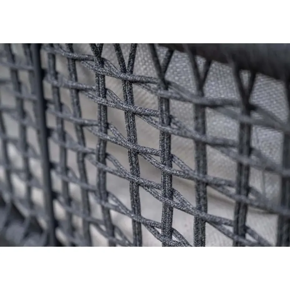 Teramon hoekset - 4-dlg. - carbon black - dark grey - valley sand