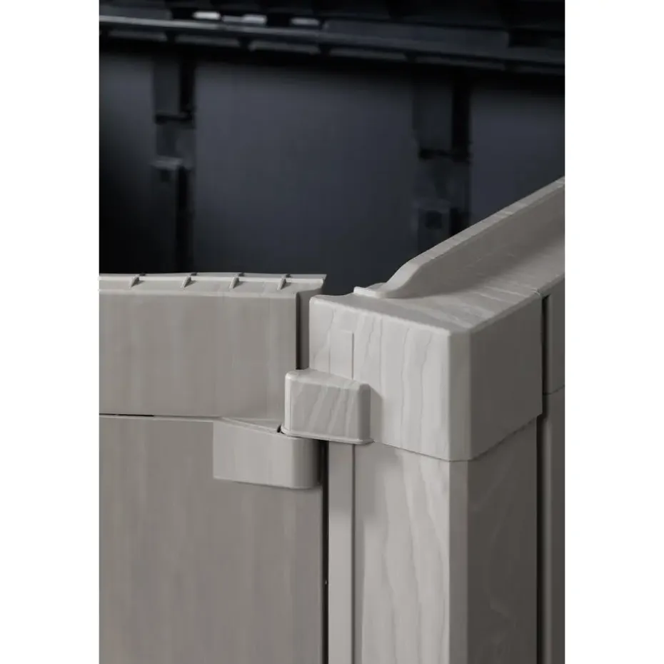 Toomax Stora Way plus opbergbox - 1270L - lichtgrijs/antraciet