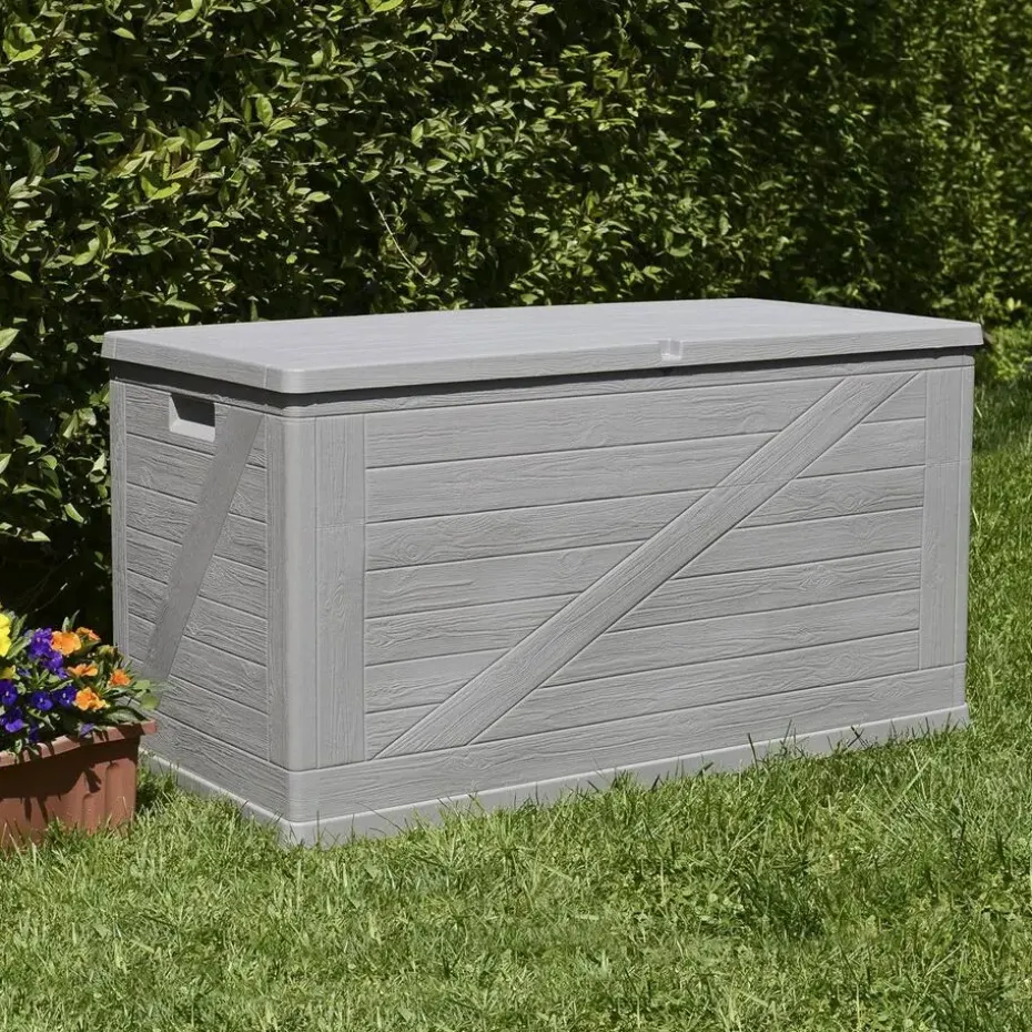 Toomax Wood opbergbox - 420L - Grijs