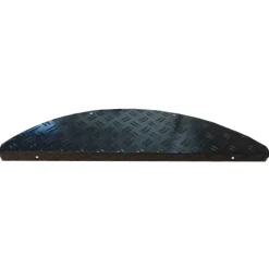 Trapmaantje aluminium - Zwart - 15 Stuks