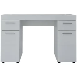 Trendteam Modern Bureau Amanda - 120 x 41 x 76 cm - High Glossy White