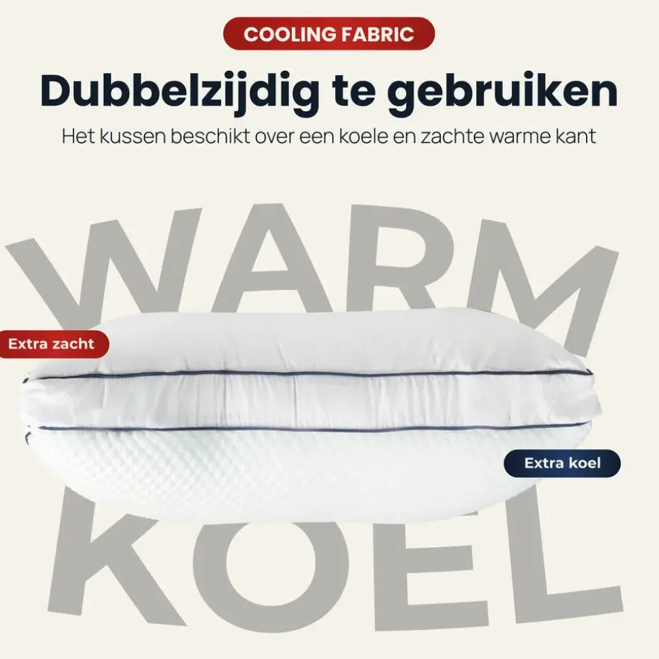 Troonz Hoofdkussen Dreamscape Plus - Ergonomisch - 60 x 70