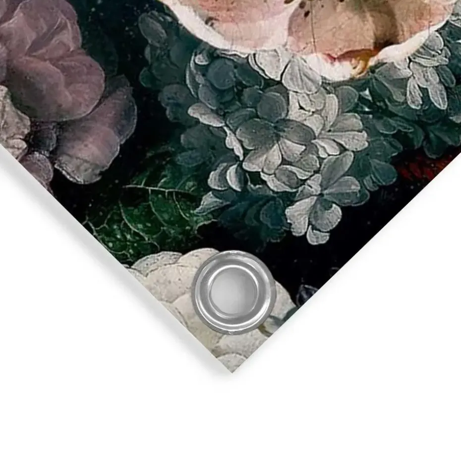 Tuinposter Leeuw - 80 x 60cm - Bont