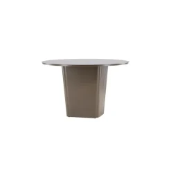 Tuintafel Bruin Metaal - Ø120x75cm - Santa