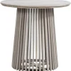Tuintafel Saône - acacia - 76xØ80 cm