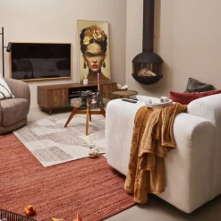 TV-meubel Imre - walnoot - 45x140x40 cm