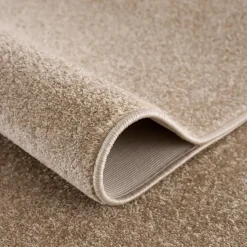 Uni Effen Laagpolig Vloerkleed Modern Beige - 200x290 CM