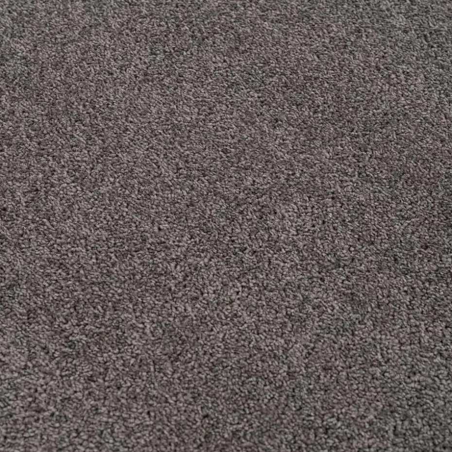 Uni Rond Effen Laagpolig Vloerkleed Modern Grijs - 300 CM ROND