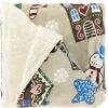 Unique Living - Plaid Snowy - 130x160cm - Mulitkleur