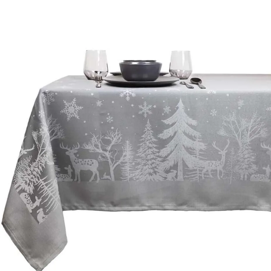 Unique Living - Tafelkleed Rody - 150x300cm - Grey