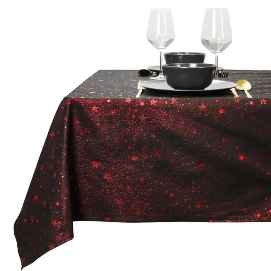 Unique Living - Tafelkleed Quin - 140x250cm - Rood