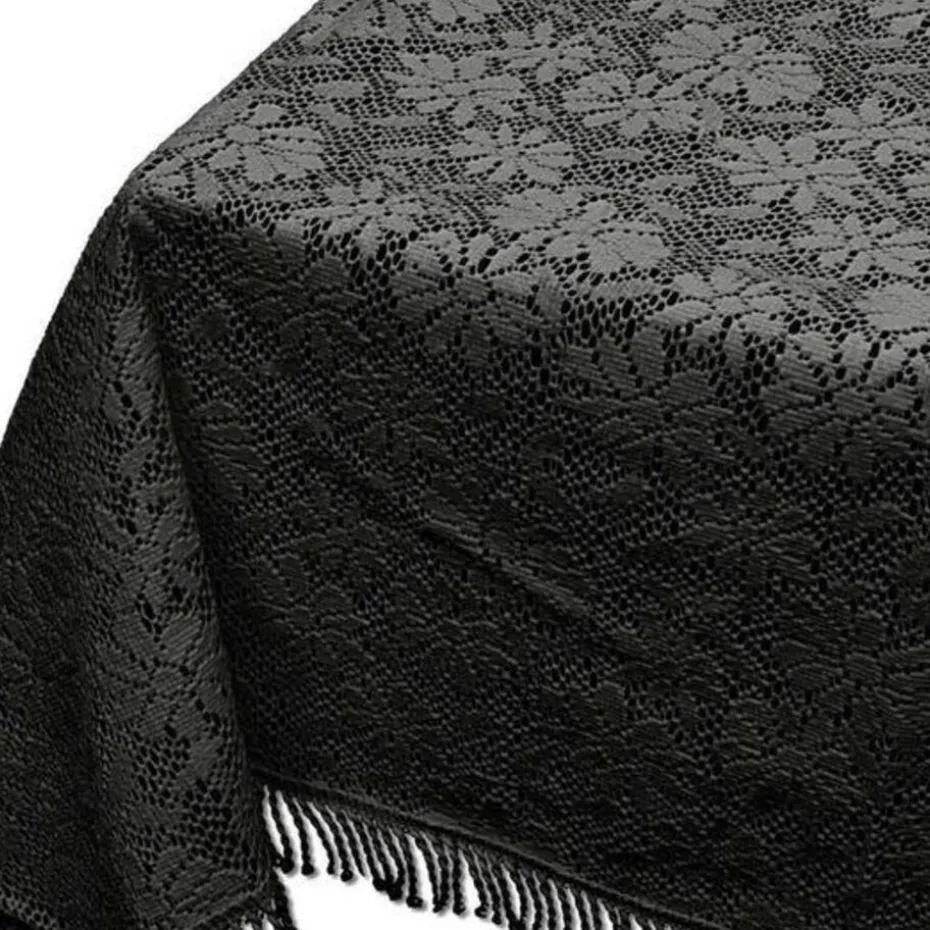 Unique Living Tafelkleed Foam 160 Rond Donkergrijs