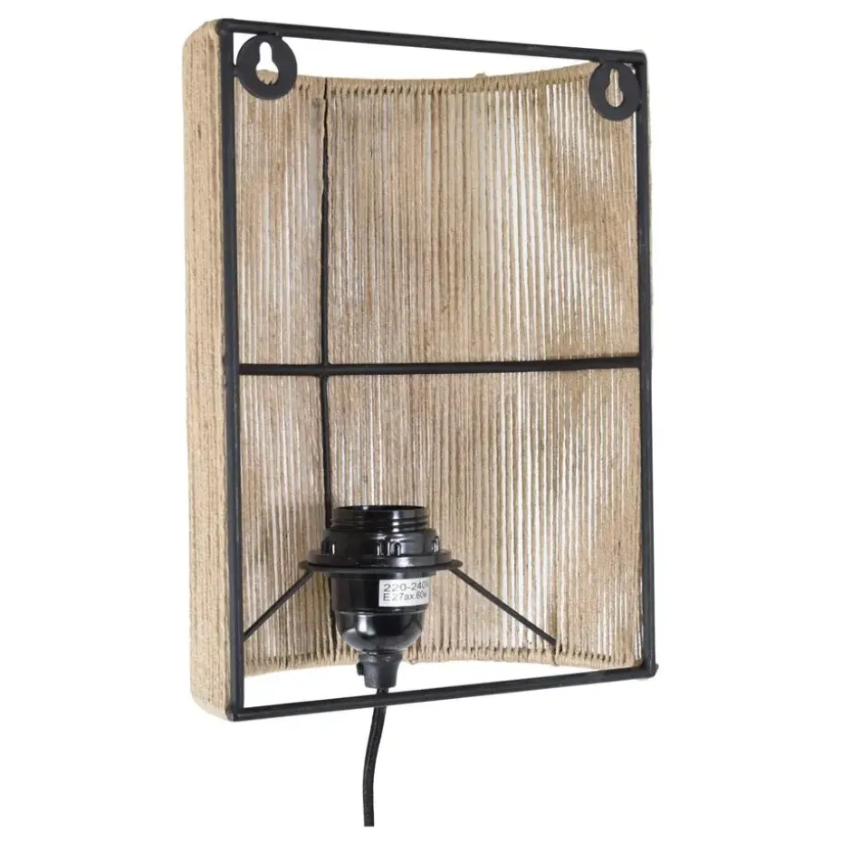 Urban Interiors - Wandlamp Diro Jute 26x18x11