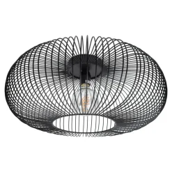 Urban Interiors Meya plafondlamp XL – Metaal – Zwart – Ø50