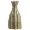 Vaas Retro - groen - keramiek - 18,5xØ9 cm