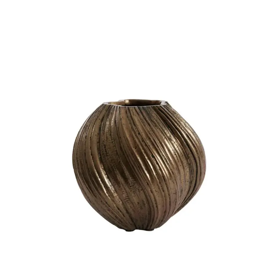 Vaas Yatung - Antiek Brons - Ø34cm