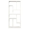 Vakkenkast Stan - zand - metaal - 188x85x35 cm