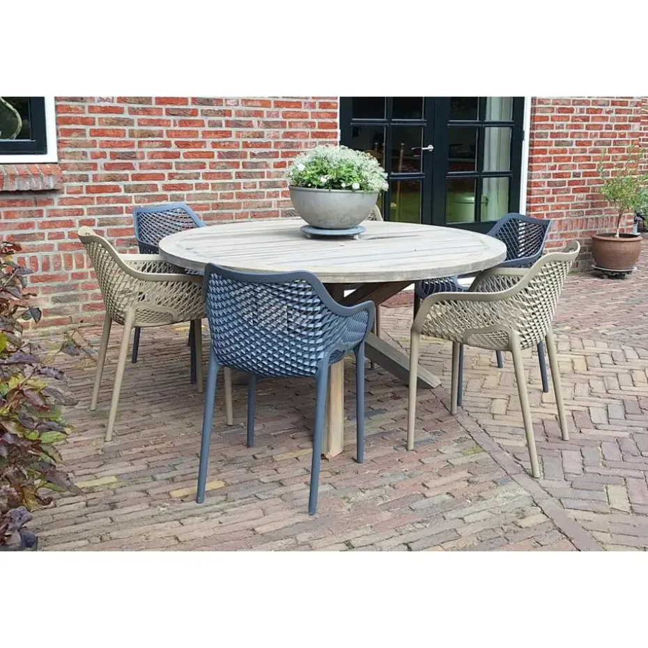 VDG - Madino Air stapelbare stoel - Grijs