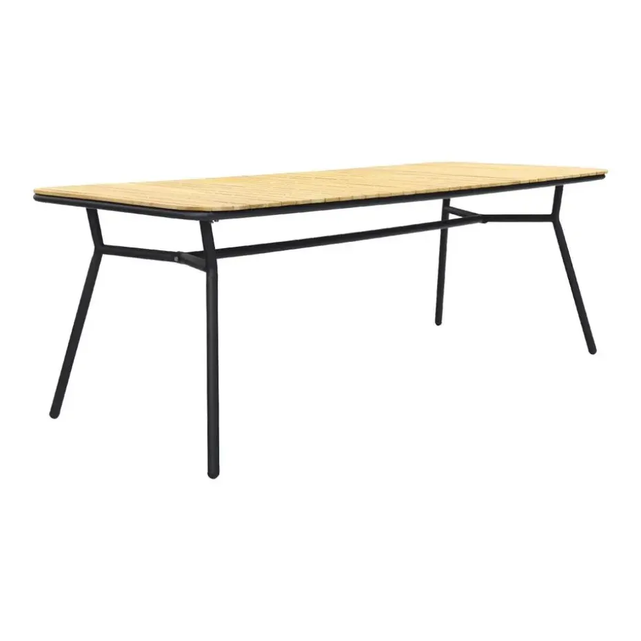 VDG Bella tuintafel - teakhout - 220x95 cm