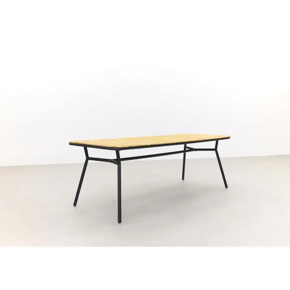 VDG Bella tuintafel - teakhout - 220x95 cm