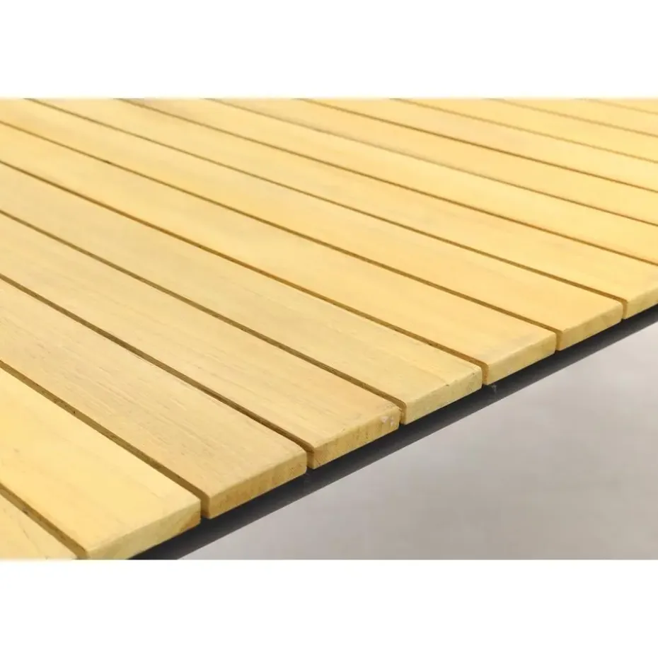 VDG Bella tuintafel - teakhout - 220x95 cm