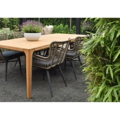 VDG Set van 4 - Jasmine dining tuinstoel - Naturel