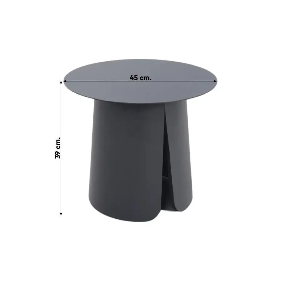 VDG Solaro/Velora verstelbare loungestoelen set (3-delig) - Royal grey / Zand