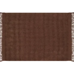 VELLA - Deken - Bruin - 150 x 200 cm - Katoen