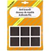 Verlofix anti-krasvilt - bruin - 150X200mm