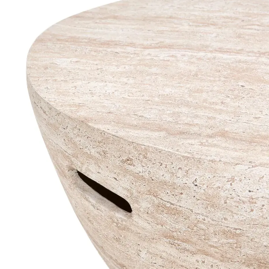 VICARELLO - Salontafel - Beige - Lichtbeton (MgO)