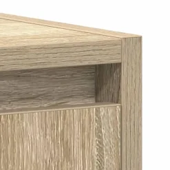 vidaXL - Badkamerkast - Bruin - Bewerkt hout