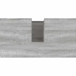 vidaXL - Badkamerkast - Grijs - Bewerkt hout