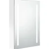 vidaXL - Badkamerkast - Wit - MDF - 50 x 13 x 70 cm