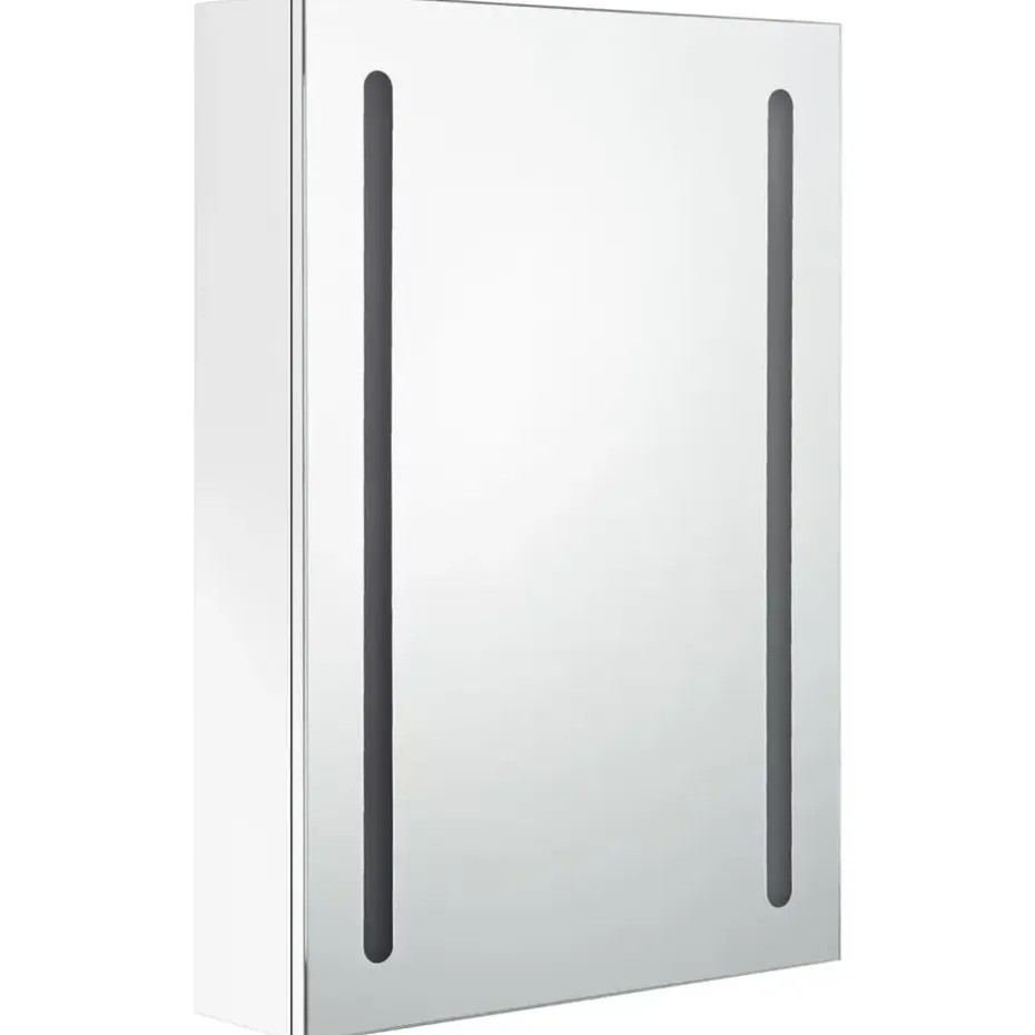 vidaXL - Badkamerkast - Wit - MDF - 50 x 13 x 70 cm