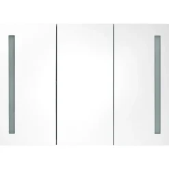 vidaXL - Badkamerkast - Wit - MDF - 89 x 14 x 62 cm