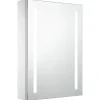vidaXL - Badkamerkast - Wit - MDF - 50 x 13 x 70 cm