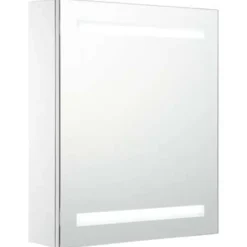 vidaXL - Badkamerkast - Wit - MDF