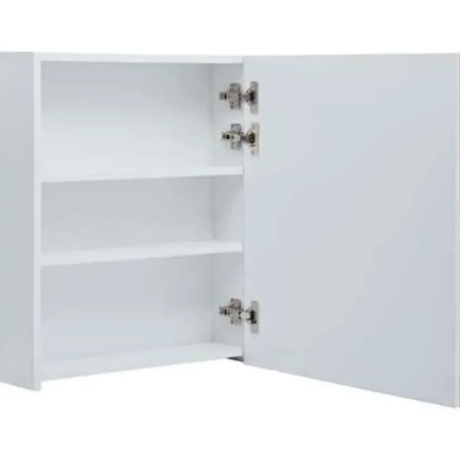 vidaXL - Badkamerkast - Wit - MDF