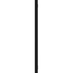 vidaXL - Badkamermeubelset - Zwart - Bewerkt hout - 80 x 38.5 x 45 cm