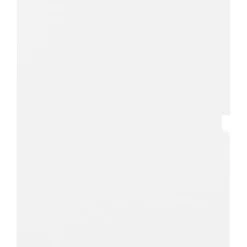 vidaXL - Badkamermeubelset - Wit - Bewerkt hout - 60 x 38.5 x 45 cm