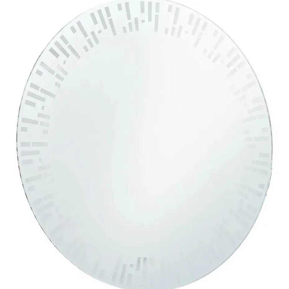 vidaXL - Badkamerspiegel - Zilver - Aluminium - 60 cm