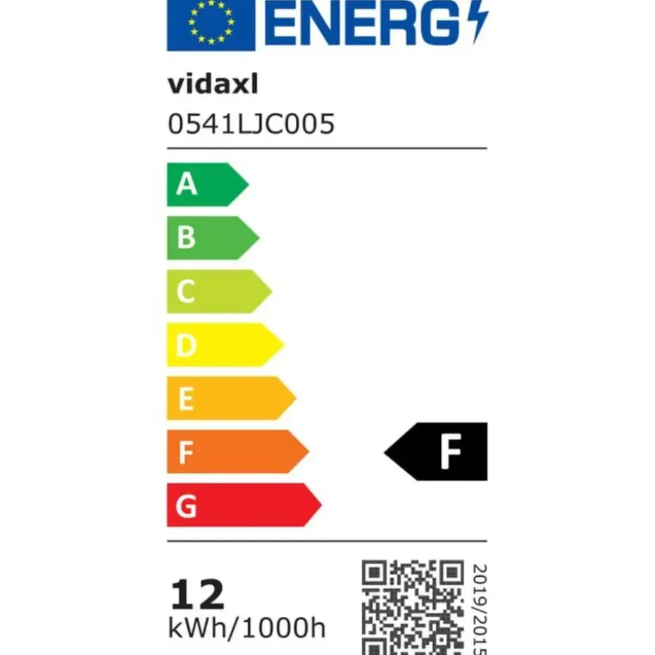 vidaXL - Badkamerspiegel - Zilver - Aluminium - 80 x 60 cm