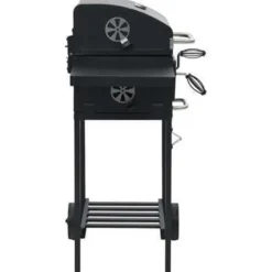 vidaXL - Barbecue - Zwart - Staal