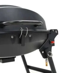 vidaXL - Barbecue - Zwart - Staal