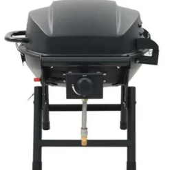 vidaXL - Barbecue - Zwart - Staal