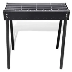 vidaXL - Barbecue - Zwart - Staal