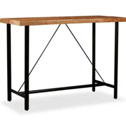 vidaXL - Bartafel - Bruin - Hout - 150 x 70 x 107 cm
